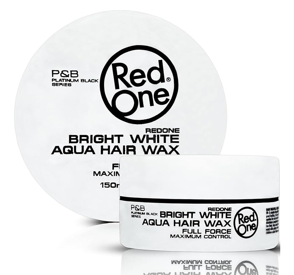 Red One Full Force Bright White Aqua Hair Wax - 150ml