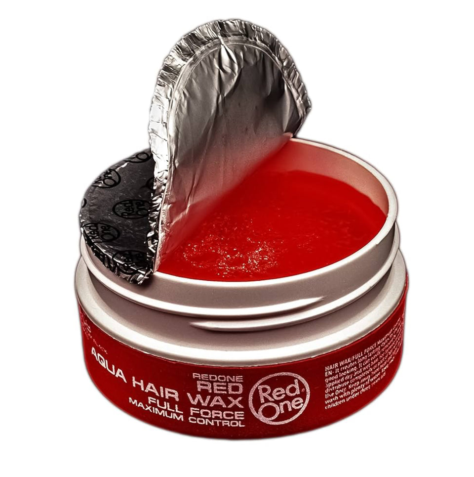 Red One Full Force Aqua Hair Wax Red - 150ml