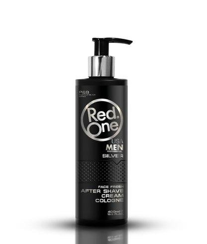 Red One After Shave Cream Cologne Silver