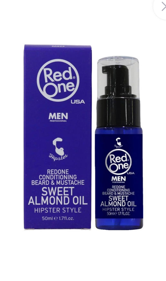 Red One Conditioning Beard & Mustache Sweet Almond Oil