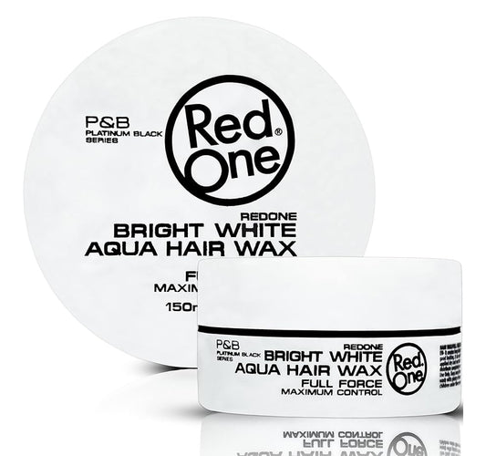 Red One Full Force Bright White Aqua Hair Wax - 150ml