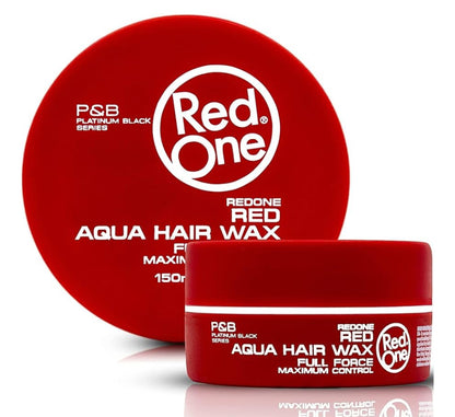 Red One Full Force Aqua Hair Wax Red - 150ml