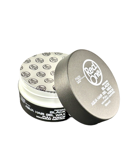 Red One Full Force Aqua Hair Gel Wax Black - 150ml