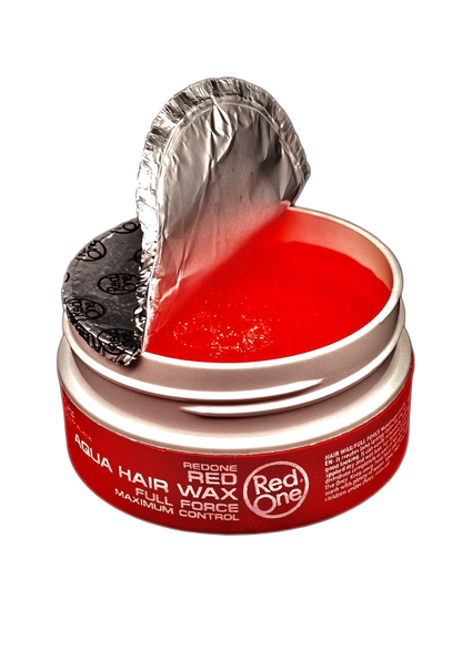 Red One Full Force Aqua Hair Wax Red - 150ml
