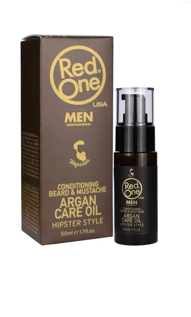 Red One Conditioning Beard & Mustache Argan Care Oil