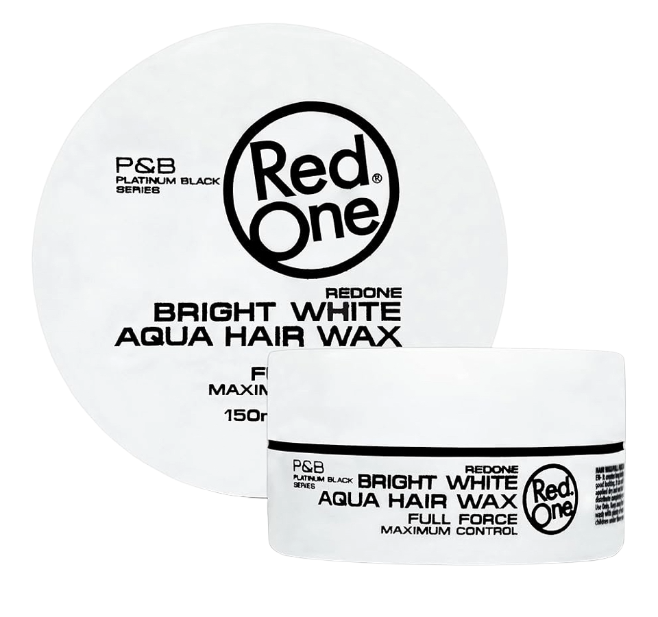 Red One Full Force Bright White Aqua Hair Wax - 150ml