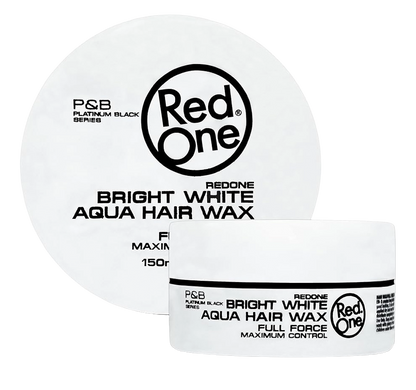 Red One Full Force Bright White Aqua Hair Wax - 150ml