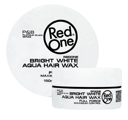 Red One Full Force Bright White Aqua Hair Wax - 150ml