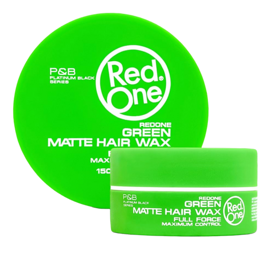 Red One Full Force Matte Hair Wax Green - 150ml